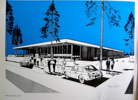 Original drawings for Irvine New Town