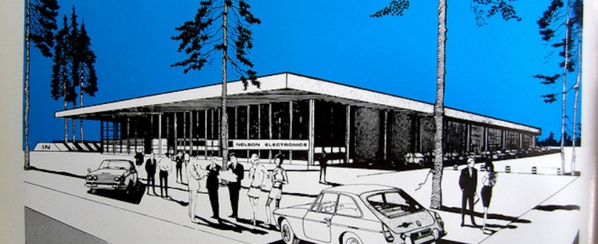 Original drawings for Irvine New Town