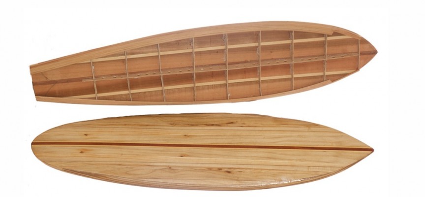 Handmade surfboard on sale