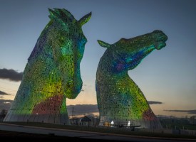 Launch of The Kelpies, Falkirk