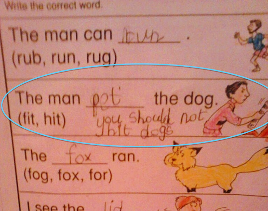 Children’s clever (but incorrect) test answers | Avocado Sweet