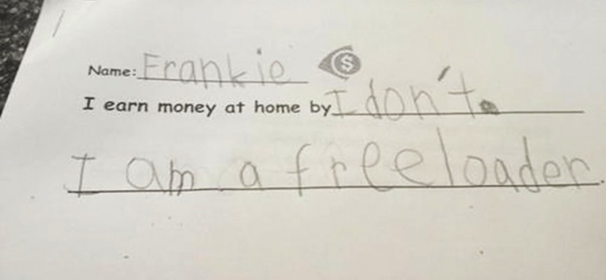 Children’s clever (but incorrect) test answers