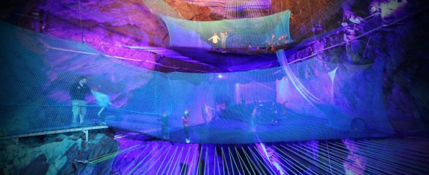 Underground Trampolines in Wales