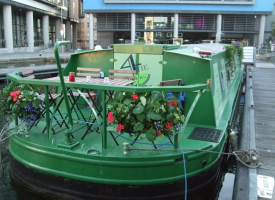 Hotel, Boatel, Holiday Inn? Stay on a boat in the heart of Edinburgh