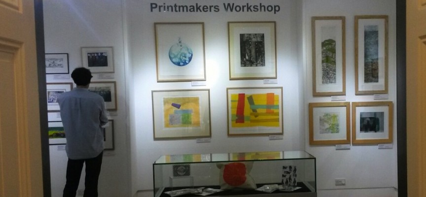 Fife Dunfermline Printmakers exhibit in St Andrews