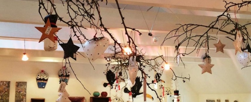 Festive cheer at the Biscuit Gallery & Cafe, Culross