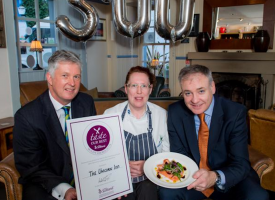 Kincardine restaurant, The Unicorn Inn wins food & drink award