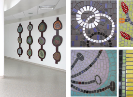 Mosaic Course in Italy run by Edinburgh artist Joanna Kessel