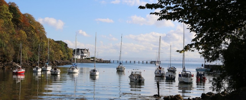 The Fife Coastal Path, Aberdour: the Cote d’azur of Scotland?