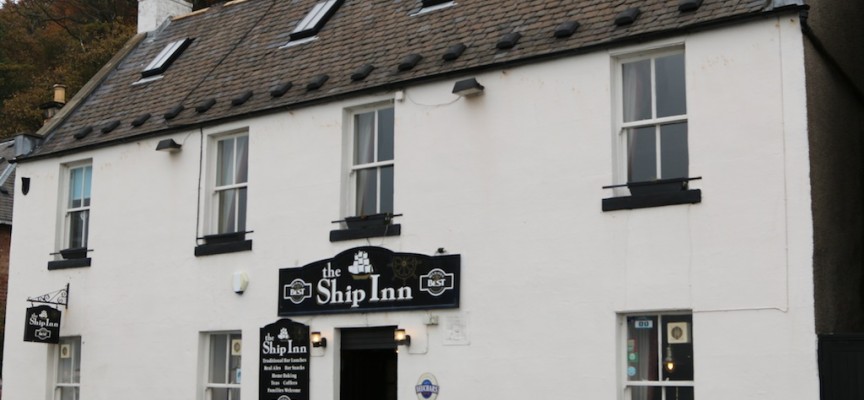 A Pint with a View, The Ship Inn, Limekilns, Fife