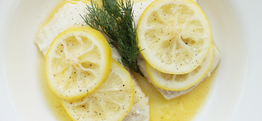 Easy peasy lemon squeezy; simple lemon sauce for fish