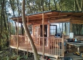 Rustic glamping in Dunfermline, Fife