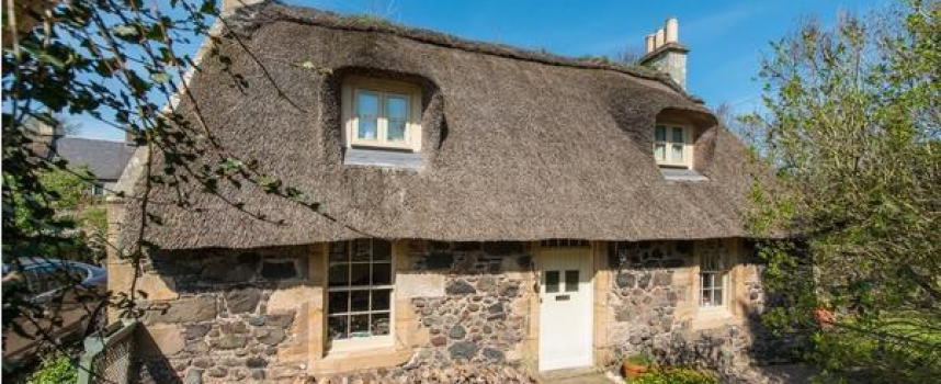 Fife’s thatched buildings: new survey published and a thatched cottage goes on sale