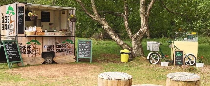 Track down the Crepe Shack at Tentsmuir Forest