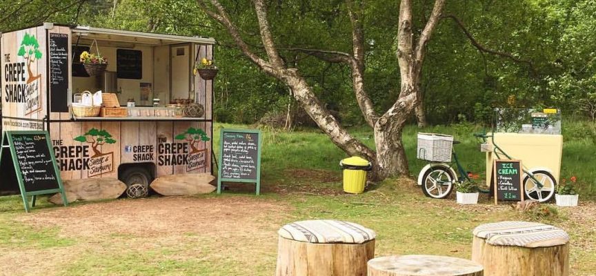 Track down the Crepe Shack at Tentsmuir Forest