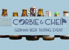 German beer tasting at Auchterarder deli