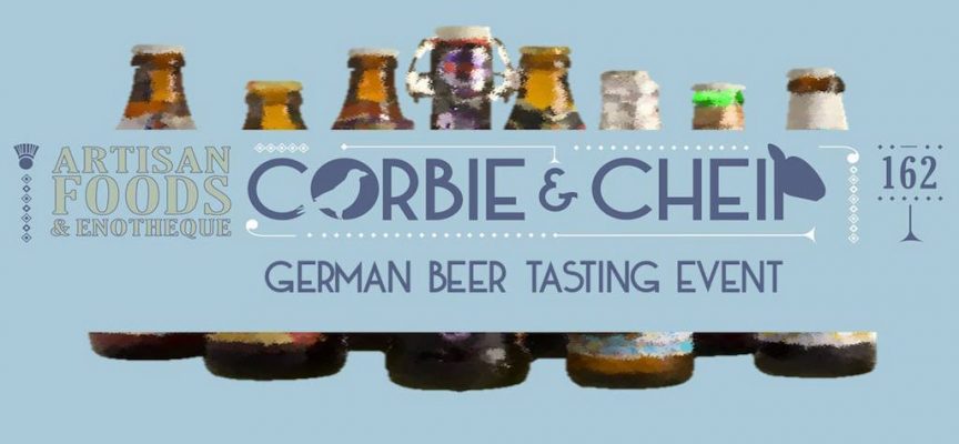 German beer tasting at Auchterarder deli