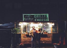 The Cheesy Toast Shack, Kingsbarns beach, nr St Andrews