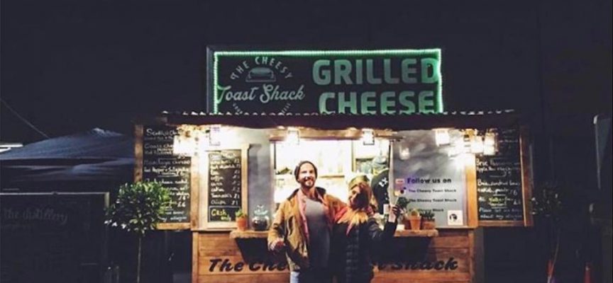 The Cheesy Toast Shack, Kingsbarns beach, nr St Andrews