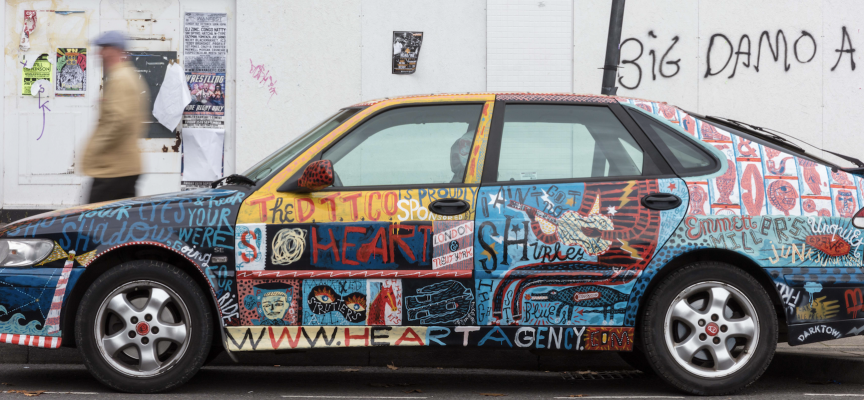 Taxi for Darktown! The brilliant Jonny Hannah has homecoming exhibition at FSC