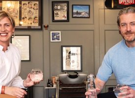 Pop up Gin Bar, Old Town Barber Club: Launch of ’20 by Maygate Gin’